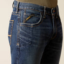 ARIAT Men’s Rebar M5 Straight Rail Straight Jean