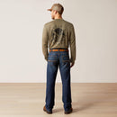 ARIAT Men’s Rebar M5 Straight Rail Straight Jean