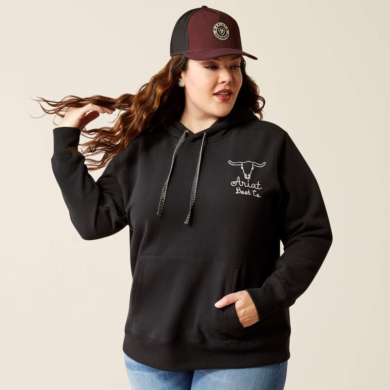 Women's Ariat Steer Stitch Hoodie 10051999