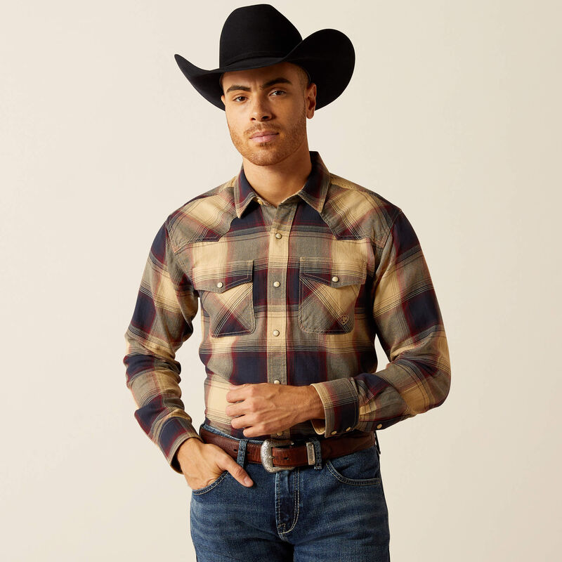 Ariat Men's Hale Retro  Long Sleeve Fit Shirt 10052315