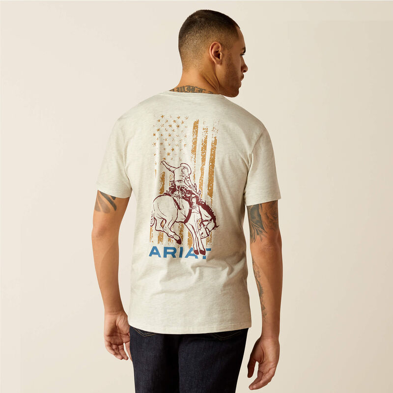 ARIAT Men's Rodeo Proud Short Sleeve T-Shirt 10052507