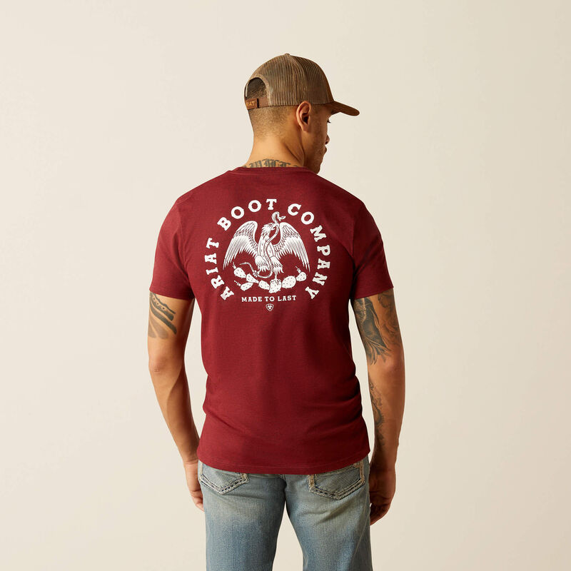 ARIAT Men's Eagle And Snake Short Sleeve T-Shirt 10052510