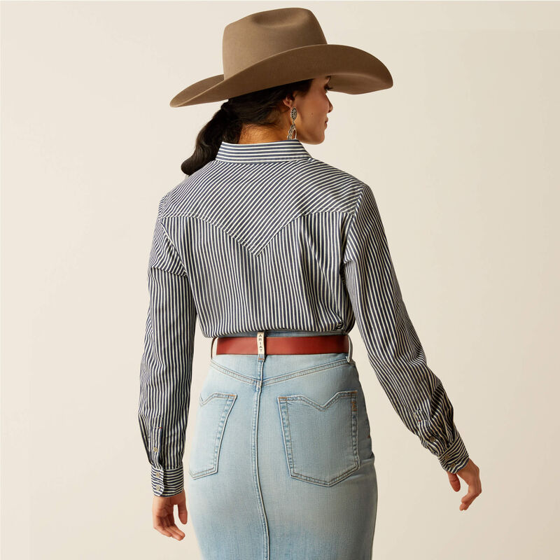 Women’s Ariat Railroad Stripe Shirt 10052967