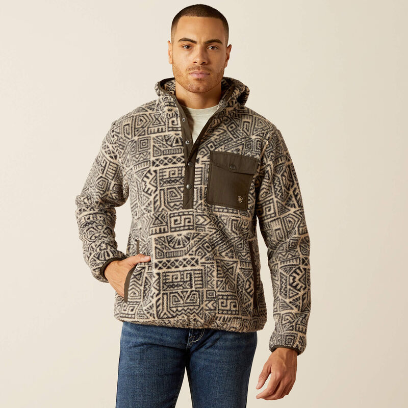 Ariat Men's Polar Bear Fleece Hoodie 10052995