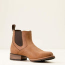 ARIAT Men's Hybrid Low Boy Round Toe Ankle Western Boot, Brown