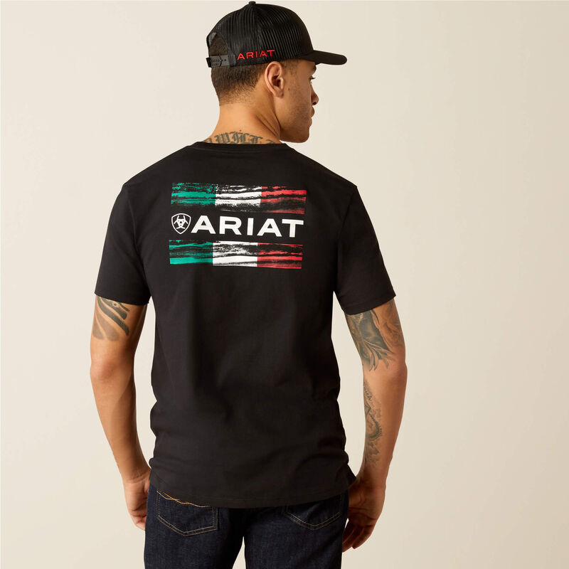 ARIAT MEN'S VIVA MEXICO WOOD SS T-SHIRT 10053997