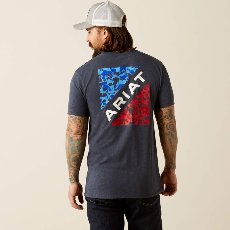 Men's Ariat Camo Patriot T-Shirt 10054002