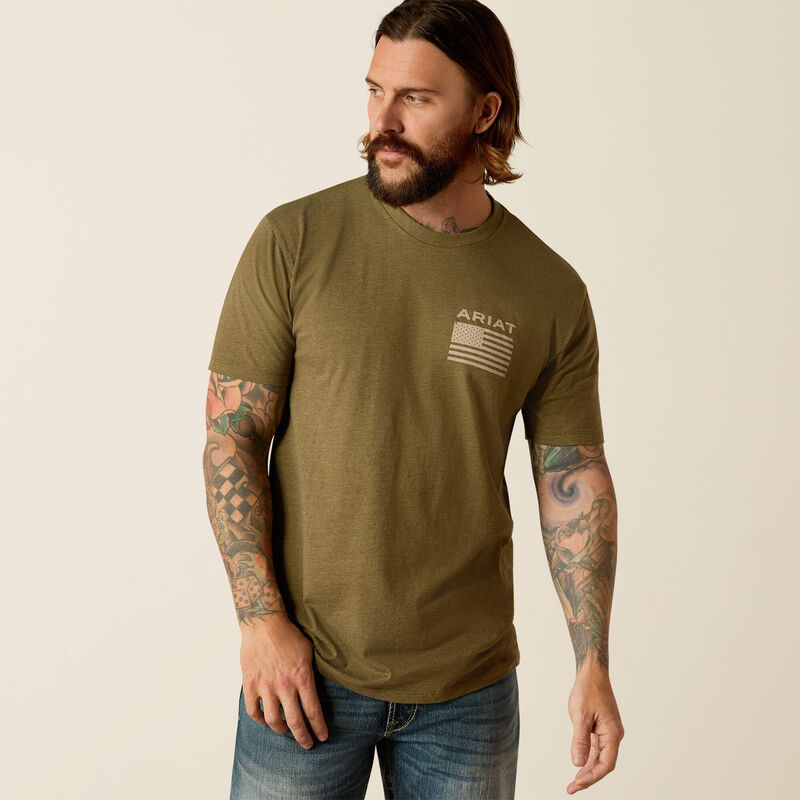 ARIAT Men's Freedom SS T-Shirt 10054176