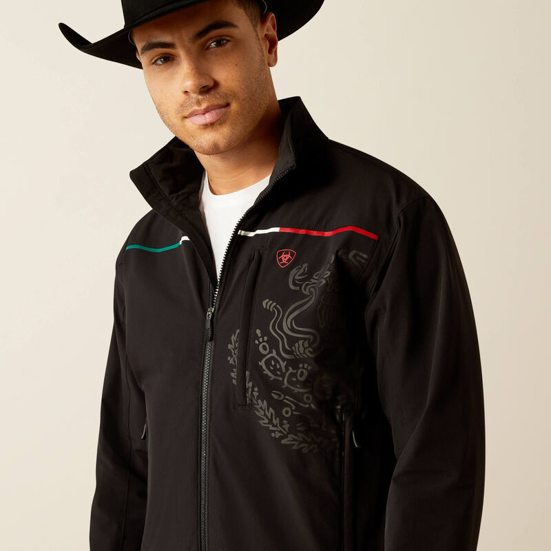 ARIAT Men's Pioneer StretchShell Mexico Jacket 10054234