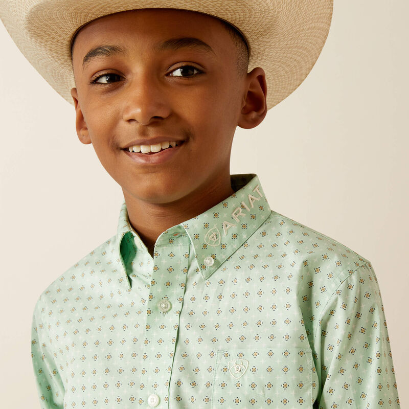 Ariat Boy's Team Pierson Classic Fit Shirt 10054795