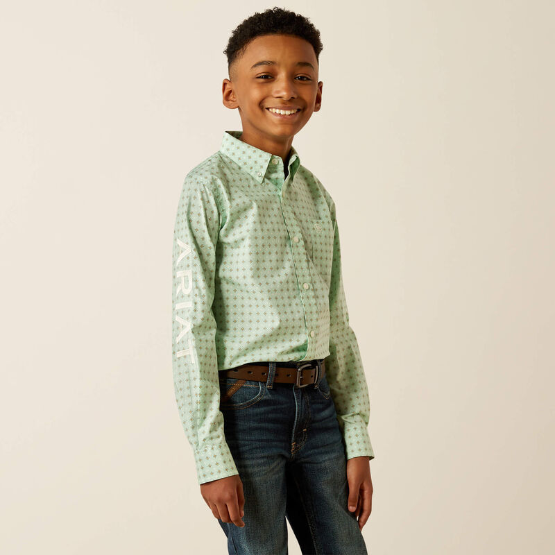 Ariat Boy's Team Pierson Classic Fit Shirt 10054795