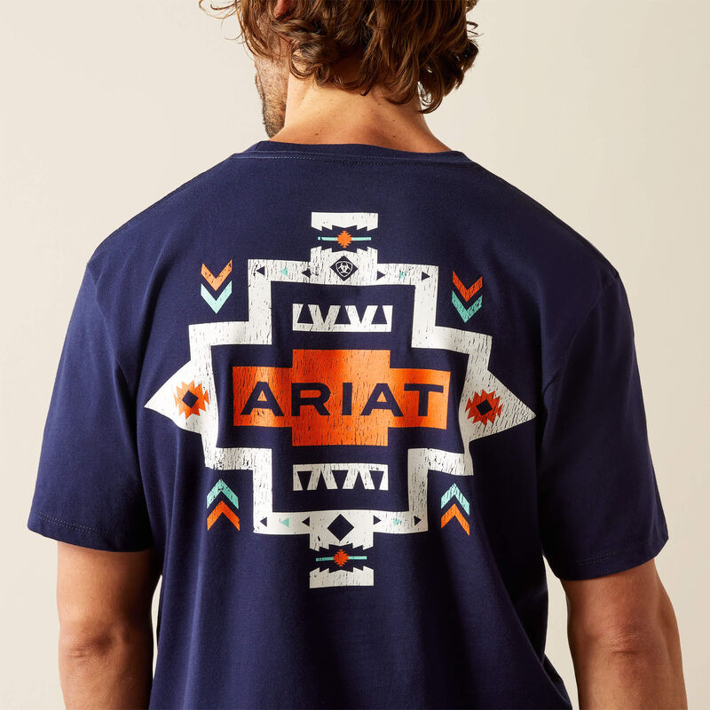 ARIAT Men's Southwest Pocket T-Shirt 10054844