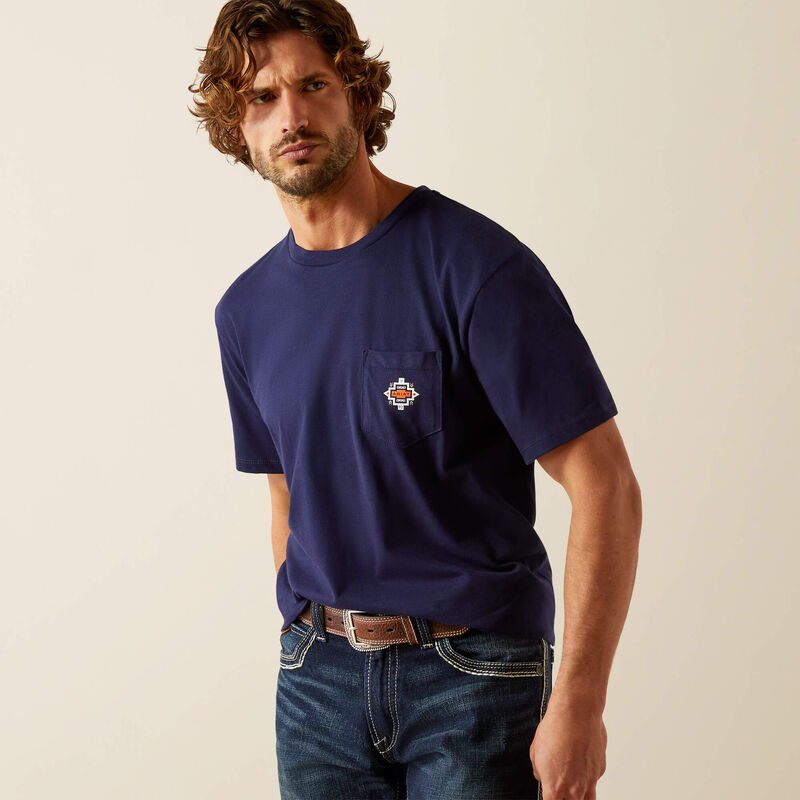 ARIAT Men's Southwest Pocket T-Shirt 10054844