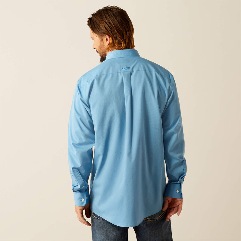 ARIAT Men's Wrinkle Free Solid Long Sleeve Shirt 10055278