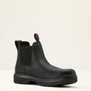 ARIAT Men's Turbo Chelsea CSA Waterproof Carbon Toe Work Boot, Black