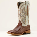 ARIAT Men's Classic Callen Caiman belly Wide Square Toe Western Boot