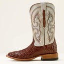 ARIAT Men's Classic Callen Caiman belly Wide Square Toe Western Boot