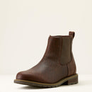 ARIAT Men's Wexford Bison Chelsea Boot, Brown