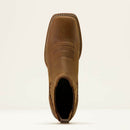 ARIAT Women's Booker Chelsea Wide Square Toe Western Boot, Brown