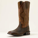 ARIAT Men's Captivate Wide Square Toe Men's Western Boot, Brown