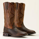 ARIAT Men's Captivate Wide Square Toe Men's Western Boot, Brown