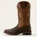 ARIAT Men's Captivate Wide Square Toe Men's Western Boot, Brown
