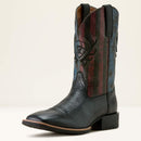 ARIAT Men's Sport Liberty Antler Wide Square Toe Cowboy Boot, Black