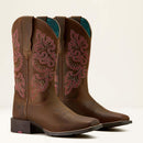 ARIAT Women's Round Up StretchFit Wide Square Toe Western Boot