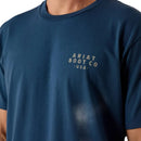 ARIAT Men's Drop Down Eagle Classic Fit T-Shirt, Blue