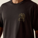 ARIAT Men's Proudly Authentic Classic Fit T-Shirt, Vintage Black