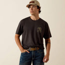ARIAT Men's Proudly Authentic Classic Fit T-Shirt, Vintage Black
