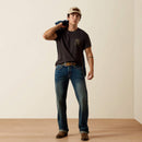ARIAT Men's Proudly Authentic Classic Fit T-Shirt, Vintage Black