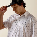 ARIAT Men's All Over Print Polo, White