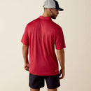 ARIAT Men's 360 AirFlow Polo, Scarlet
