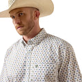 ARIAT Men's Seton Classic Fit Shirt, White
