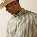 ARIAT Men's Pro Series Stevie Classic Fit Shirt, Multi Stripe