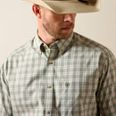 ARIAT Men's Pro Series Shane Classic Fit Shirt, Loden