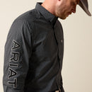 ARIAT Men's Team Dariel Fitted Shirt, Black