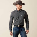 ARIAT Men's Team Dariel Fitted Shirt, Black