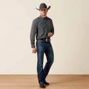 ARIAT Men's Team Dariel Fitted Shirt, Black