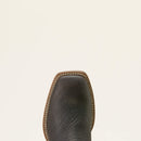 ARIAT Men's Booker Chelsea Hippo Print  Wide Square Toe Western Boot, Charcoal