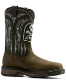 ARIAT Men's Workhog XT Bolt Skull Waterproof Carbon Toe Work Boot