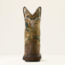 ARIAT Men's Groundbreaker Antler Waterproof Wide Square Toe Work Boot
