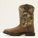 ARIAT Men's Groundbreaker Antler Waterproof Wide Square Toe Work Boot