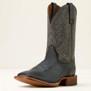 ARIAT Men's County Roads Wide Square Toe Cowboy Boot, Black