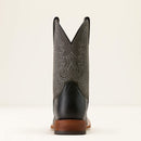 ARIAT Men's County Roads Wide Square Toe Cowboy Boot, Black
