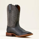 ARIAT Men's County Roads Wide Square Toe Cowboy Boot, Black