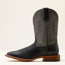 ARIAT Men's County Roads Wide Square Toe Cowboy Boot, Black