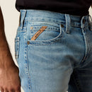 ARIAT Men’s M7 Slim Casper Straight Leg Jeans, Kayne