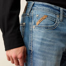 ARIAT Men’s M5 Straight Jonathan Straight Leg Jeans, Logan